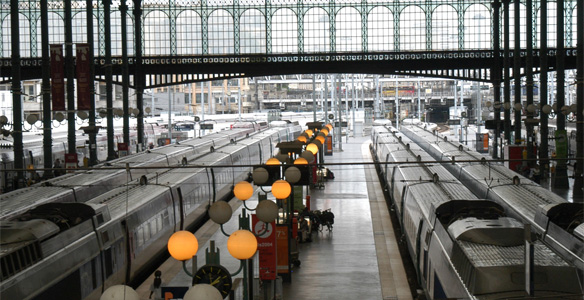 フランスースペイン TGV
